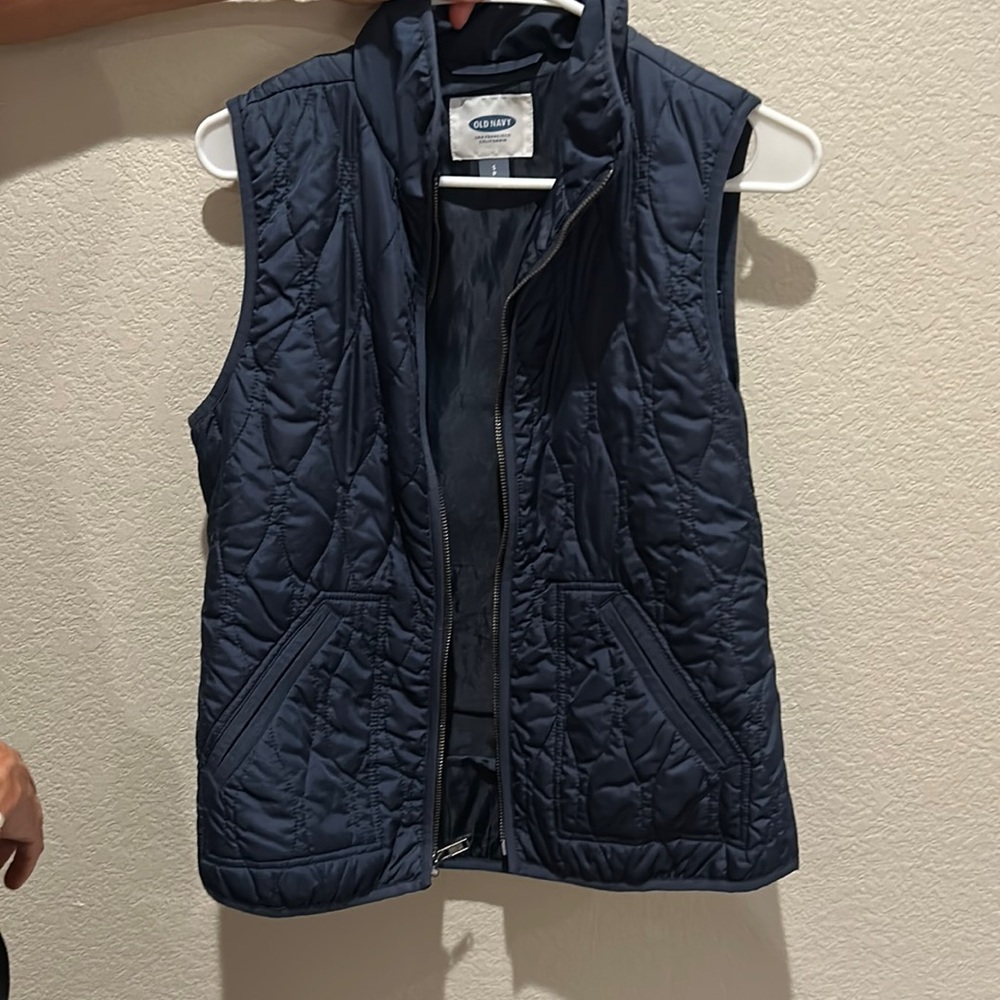 old navy vest (navy)